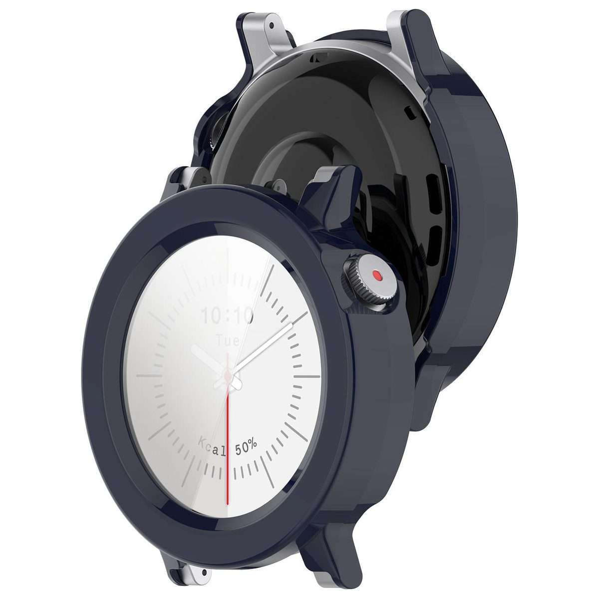 For Nothing CMF Watch 3 Pro Tempered Film Integrated PC Watch Protective Cover(Ink Blue)