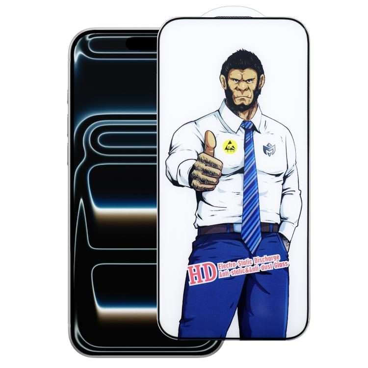 For iPhone 17 Pro Gorilla Explosion-Proof Anti-Fingerprint HD Tempered Glass Film