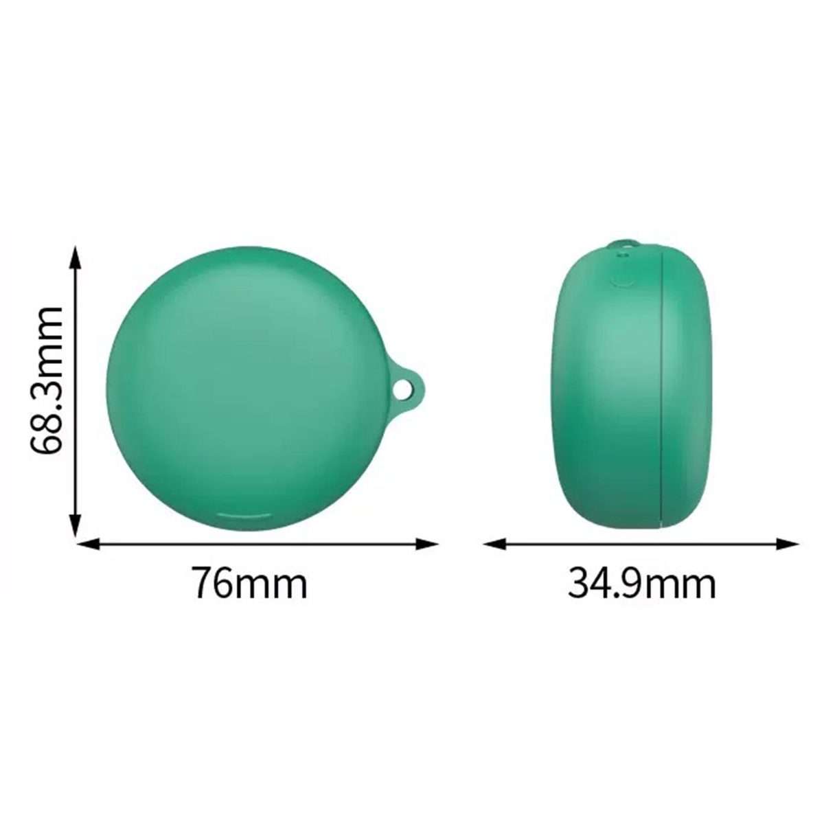 For Soundcore Sleep A30 Solid Color Silicone Earphone Protective Cover(Black)