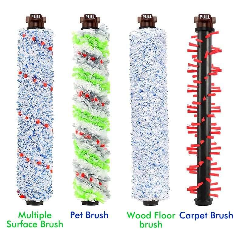 JUNSUNMAY 2pcs Replacement Brush Roll for Bissell CrossWave Vacuum Cleaner 1866 / 1868, Style:Mult