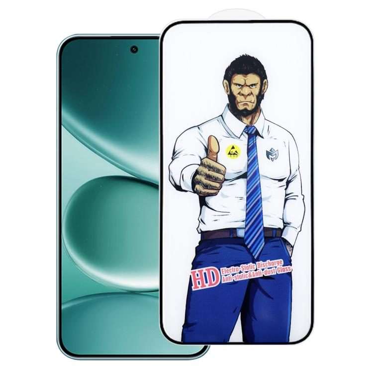 For Redmi Note 15 Pro 4G Global 163.2mm Gorilla Explosion-Proof Anti-Fingerprint HD Tempered Glass