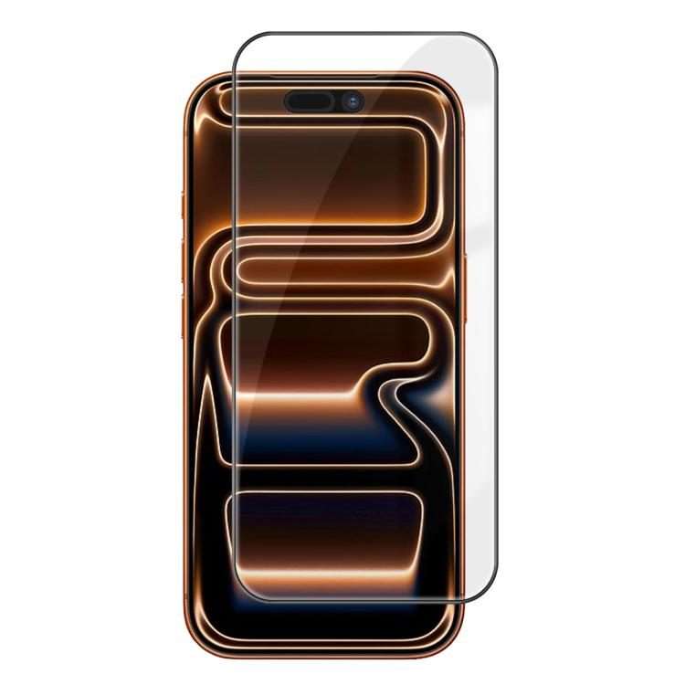 For iPhone 17 Pro Max Kalebol High-Aluminum Screen-Printed Full-Coverage Anti-Fingerprint Black-Bo