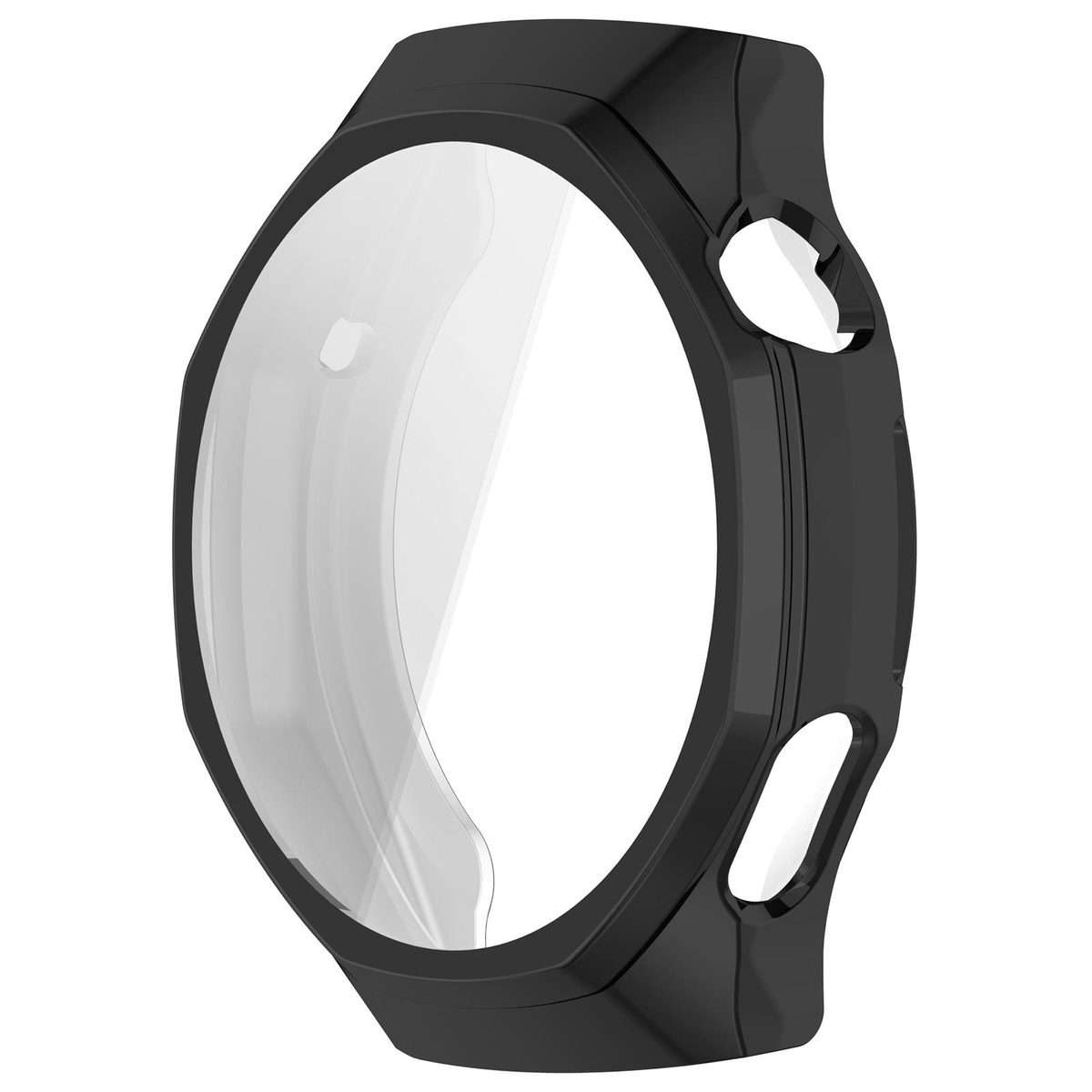 For Huawei Watch GT 6 Pro Electroplated Full Coverage TPU Watch Protective Cover(Black)