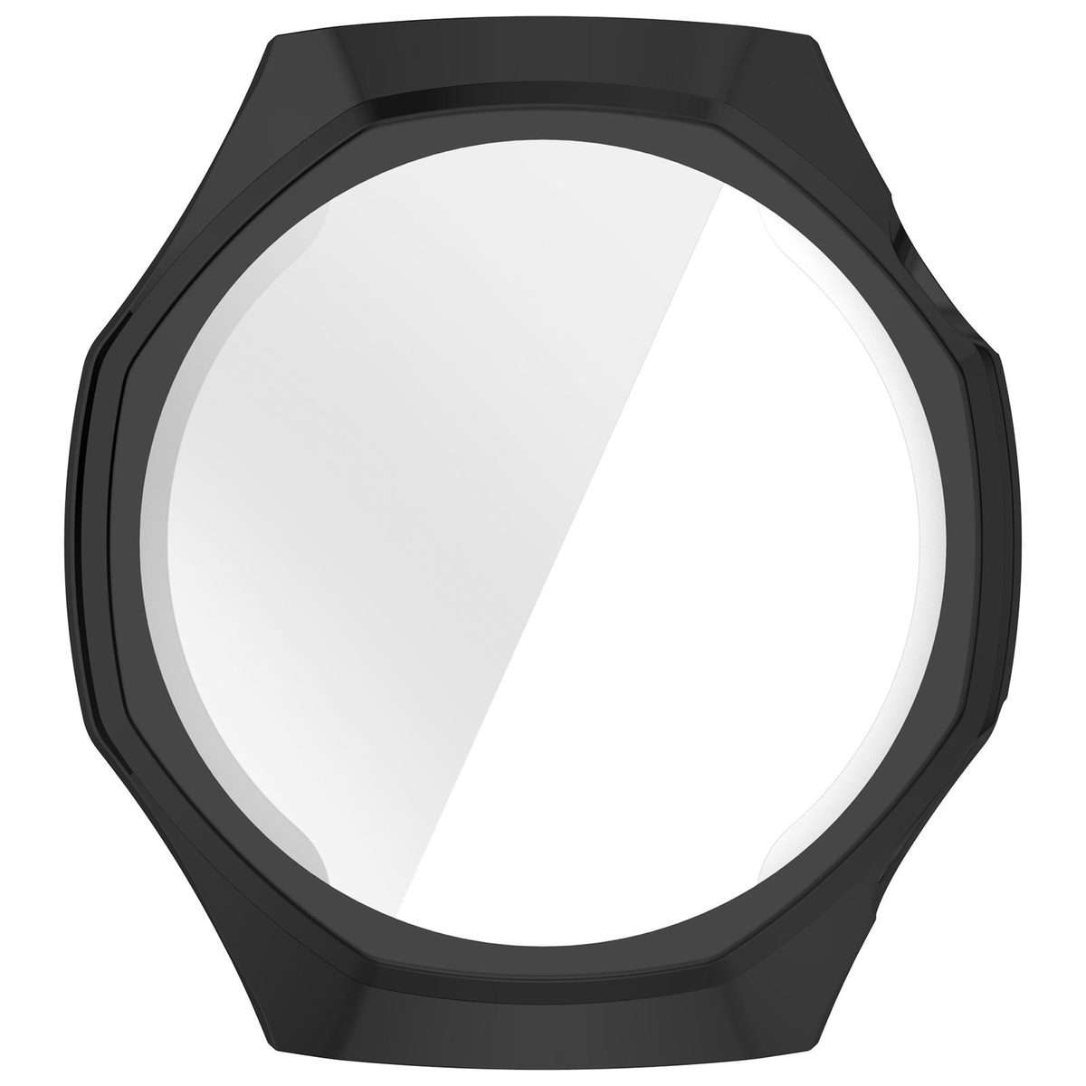 For Huawei Watch GT 6 Pro Electroplated Full Coverage TPU Watch Protective Cover(Black)