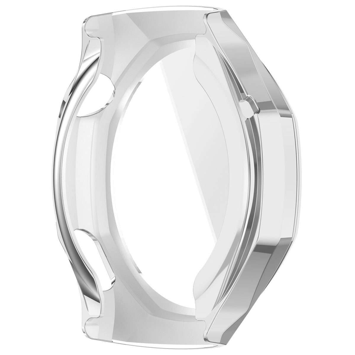 For Huawei Watch GT 6 Pro Electroplated Full Coverage TPU Watch Protective Cover(Silver)