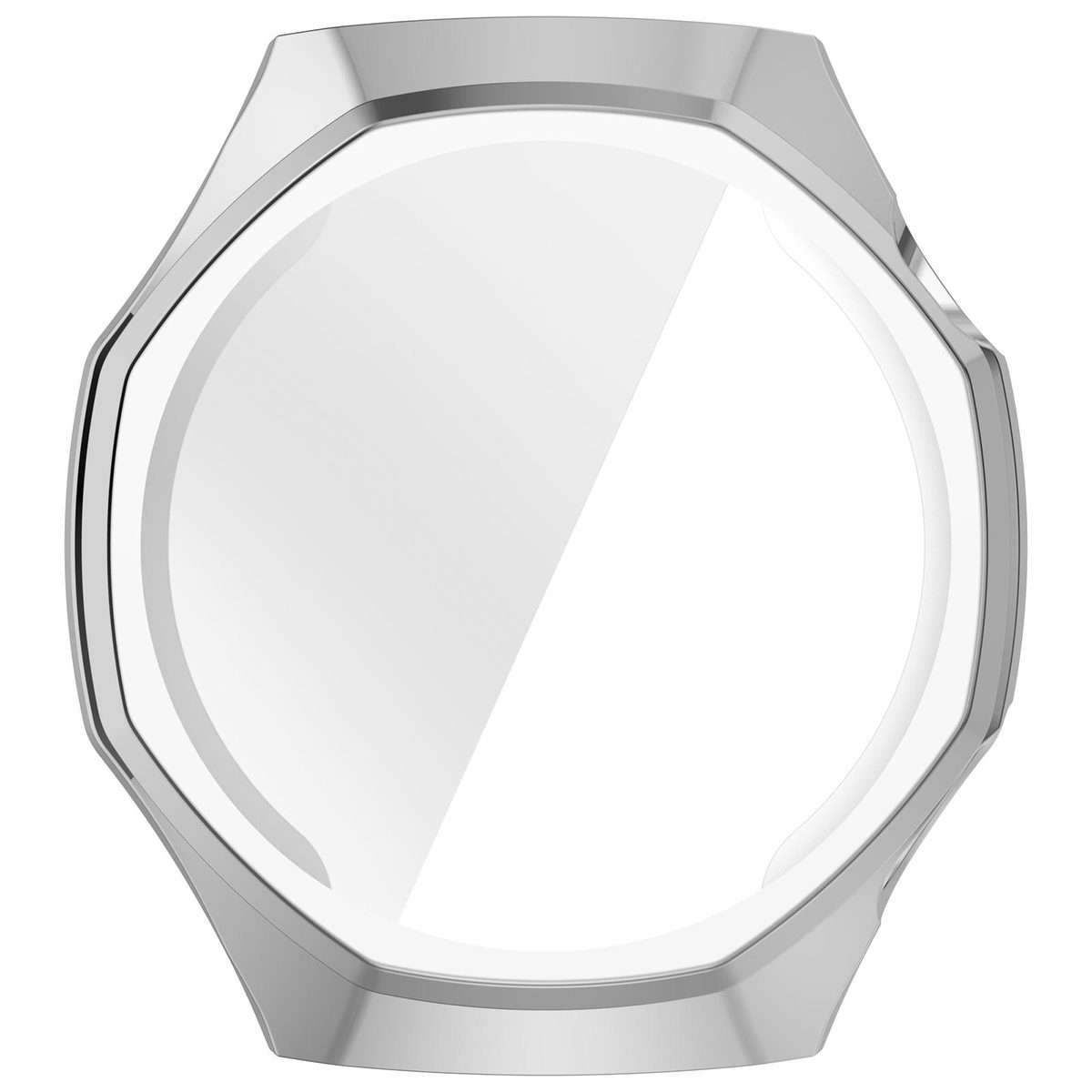 For Huawei Watch GT 6 Pro Electroplated Full Coverage TPU Watch Protective Cover(Silver)