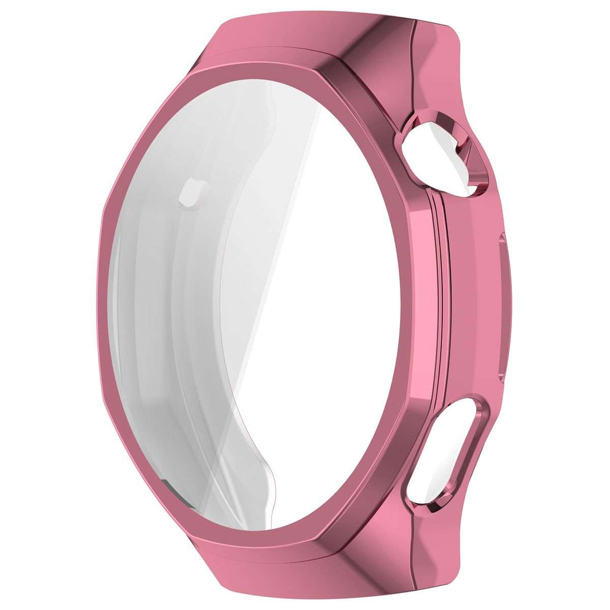 For Huawei Watch GT 6 Pro Electroplated Full Coverage TPU Watch Protective Cover(Pink)
