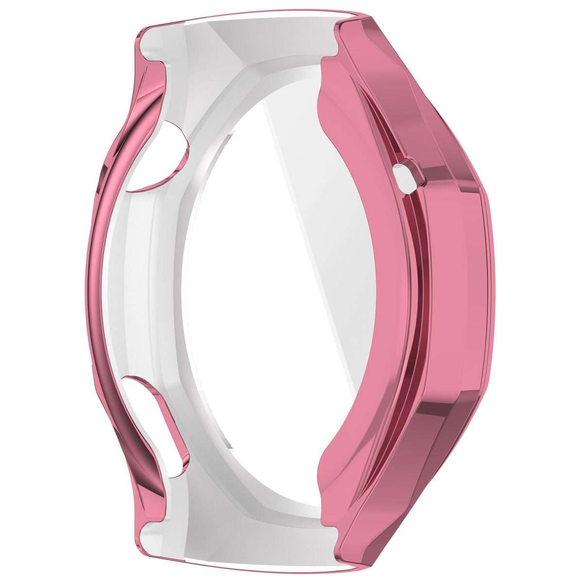 For Huawei Watch GT 6 Pro Electroplated Full Coverage TPU Watch Protective Cover(Pink)