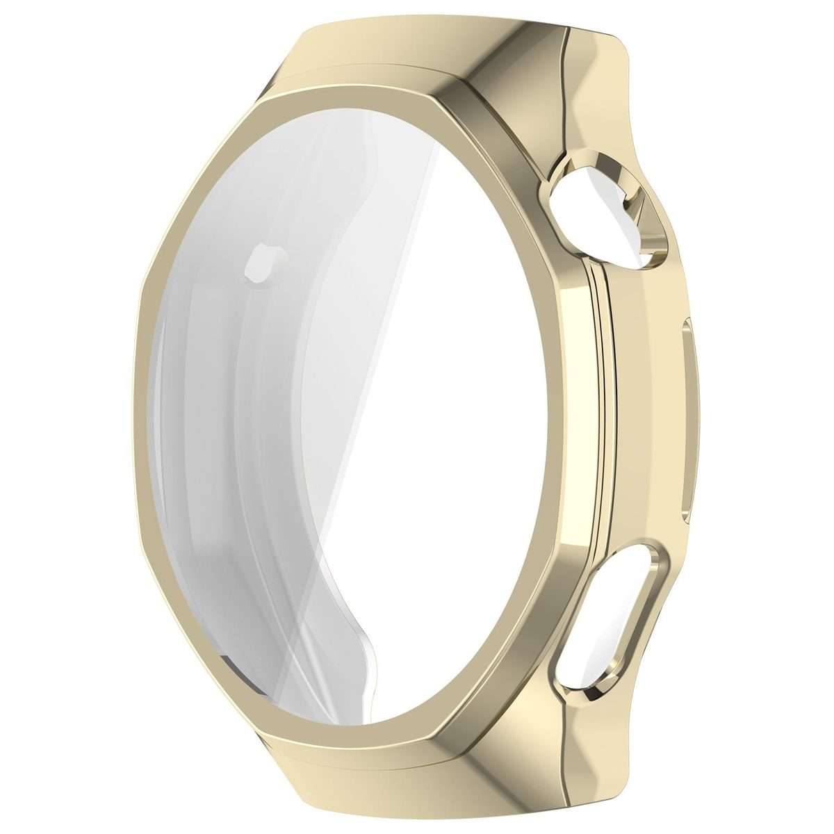 For Huawei Watch GT 6 Pro Electroplated Full Coverage TPU Watch Protective Cover(Light Gold)