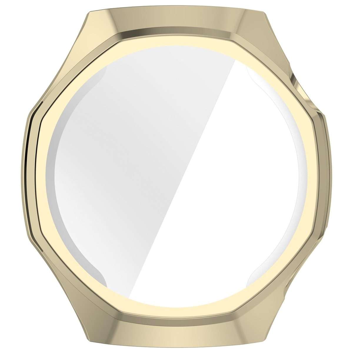 For Huawei Watch GT 6 Pro Electroplated Full Coverage TPU Watch Protective Cover(Light Gold)