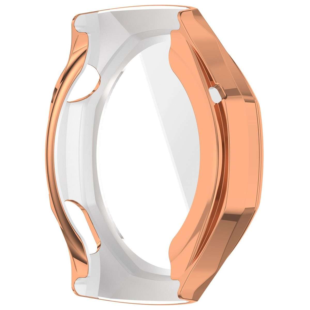 For Huawei Watch GT 6 Pro Electroplated Full Coverage TPU Watch Protective Cover(Rose Gold)