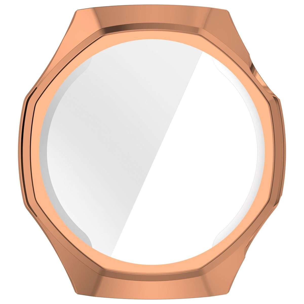 For Huawei Watch GT 6 Pro Electroplated Full Coverage TPU Watch Protective Cover(Rose Gold)