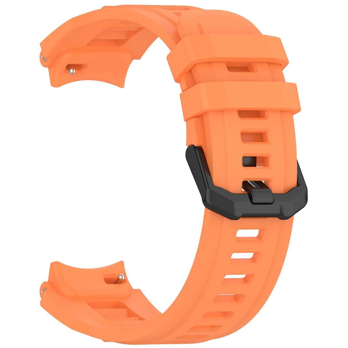 For Amazfit T-Rex 3 Pro 48mm Quick Release Buckle Sport Silicone Watch Band(Orange)