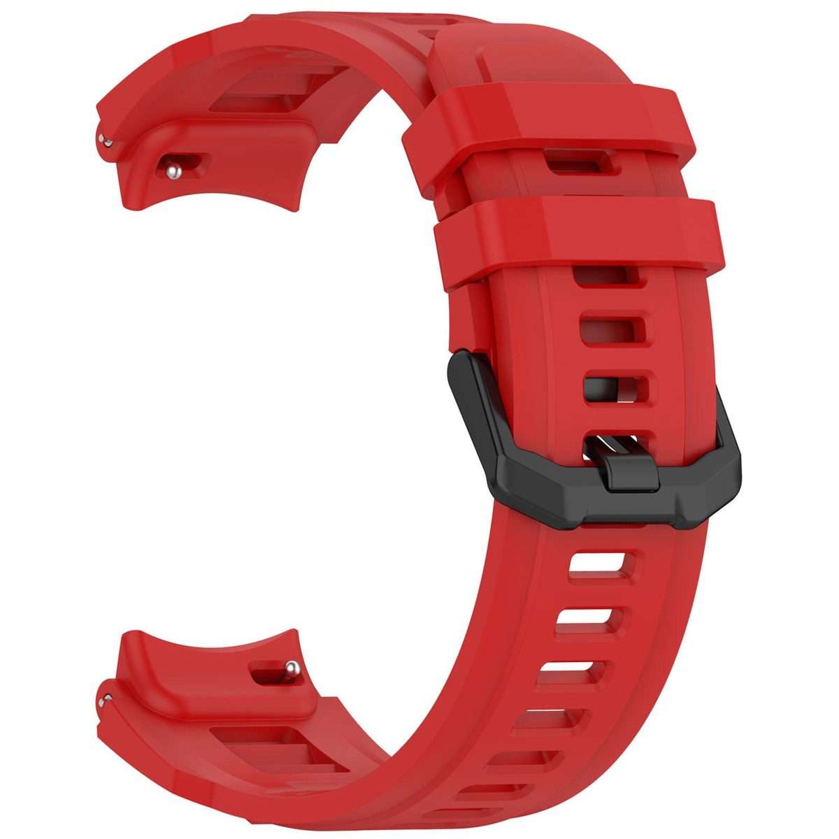 For Amazfit T-Rex 3 Pro 48mm Quick Release Buckle Sport Silicone Watch Band(Red)