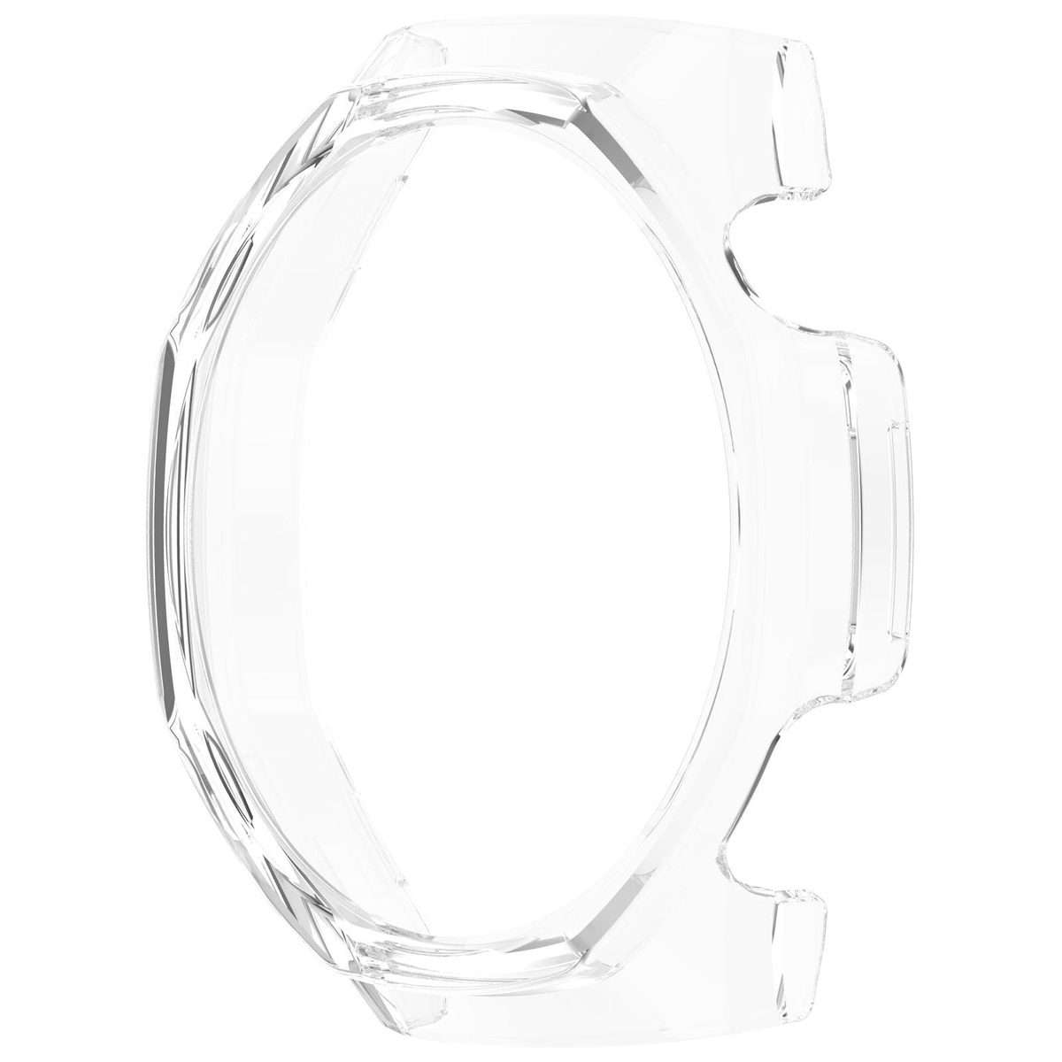 For Huawei Watch GT 6 Pro Half Coverage Hollow PC Watch Protective Cover(Transparent)