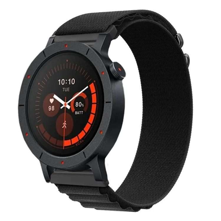 For Nothing CMF Watch 3 Pro Alpine Loop Nylon Watch Band(Black)