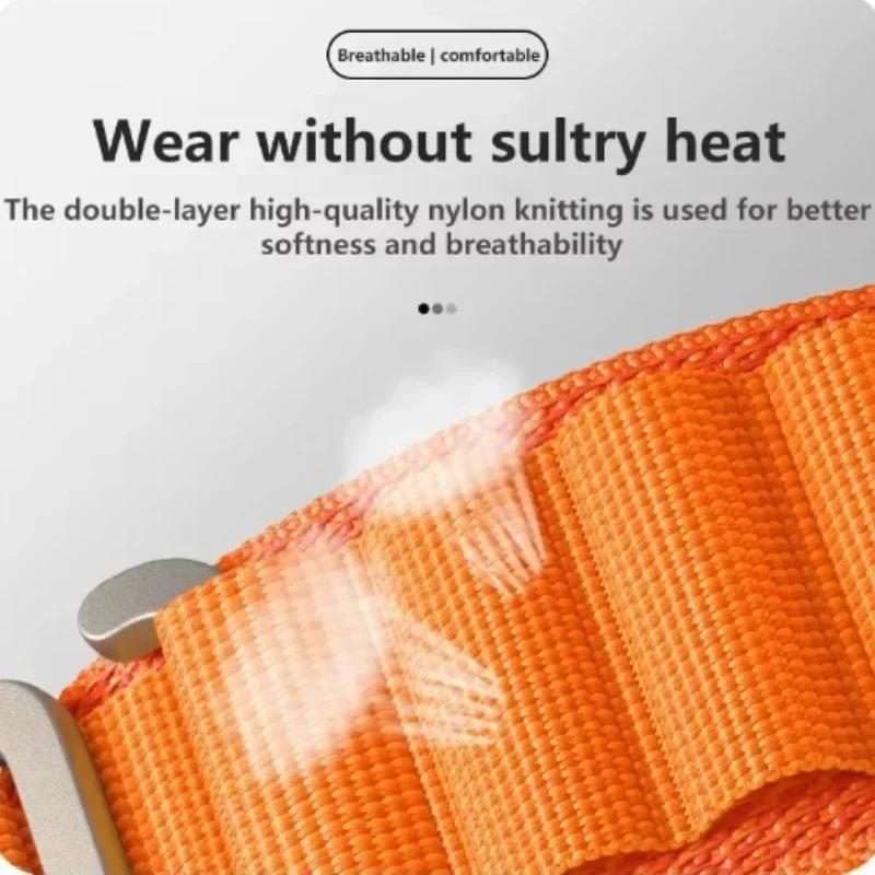 For Nothing CMF Watch 3 Pro Alpine Loop Nylon Watch Band(Starlight)