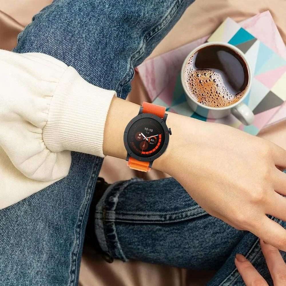 For Nothing CMF Watch 3 Pro Alpine Loop Nylon Watch Band(Starlight)