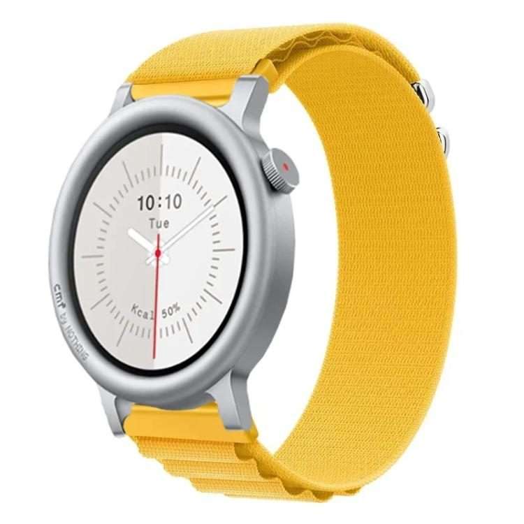 For Nothing CMF Watch 3 Pro Alpine Loop Nylon Watch Band(Vitality Yellow)