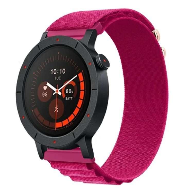 For Nothing CMF Watch 3 Pro Alpine Loop Nylon Watch Band(Crimson Red)