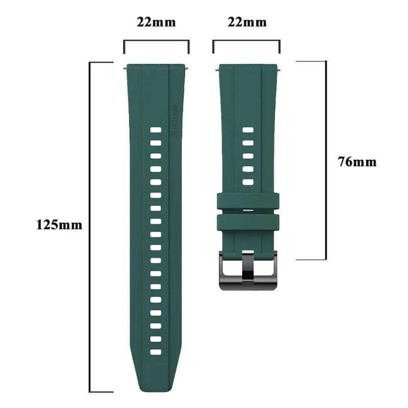 For Nothing CMF Watch 3 Pro Black Buckle Solid Color Silicone Watch Band(Starlight)