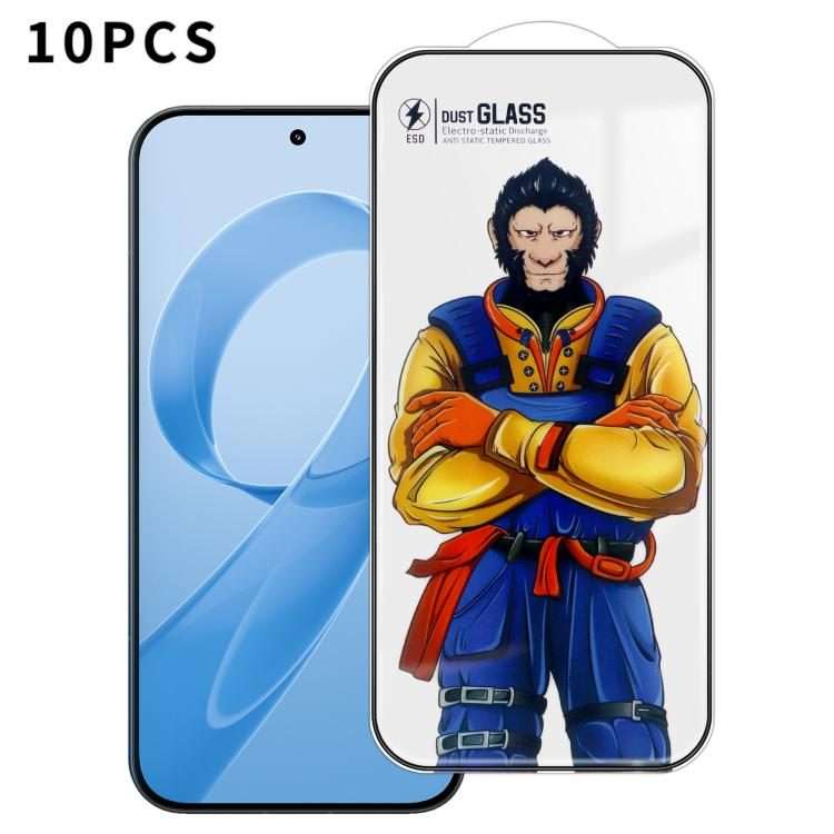 For Redmi K90 Pro Max 10pcs Armor Super-Strong 3D Curved 120C Anti-Static High-Aluminum Screen-Pri
