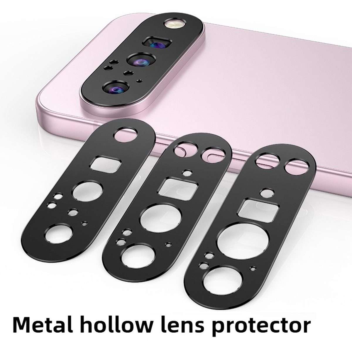 For Google Pixel 10 Pro XL Kalebol Metal Hollow Lens Protection Ring