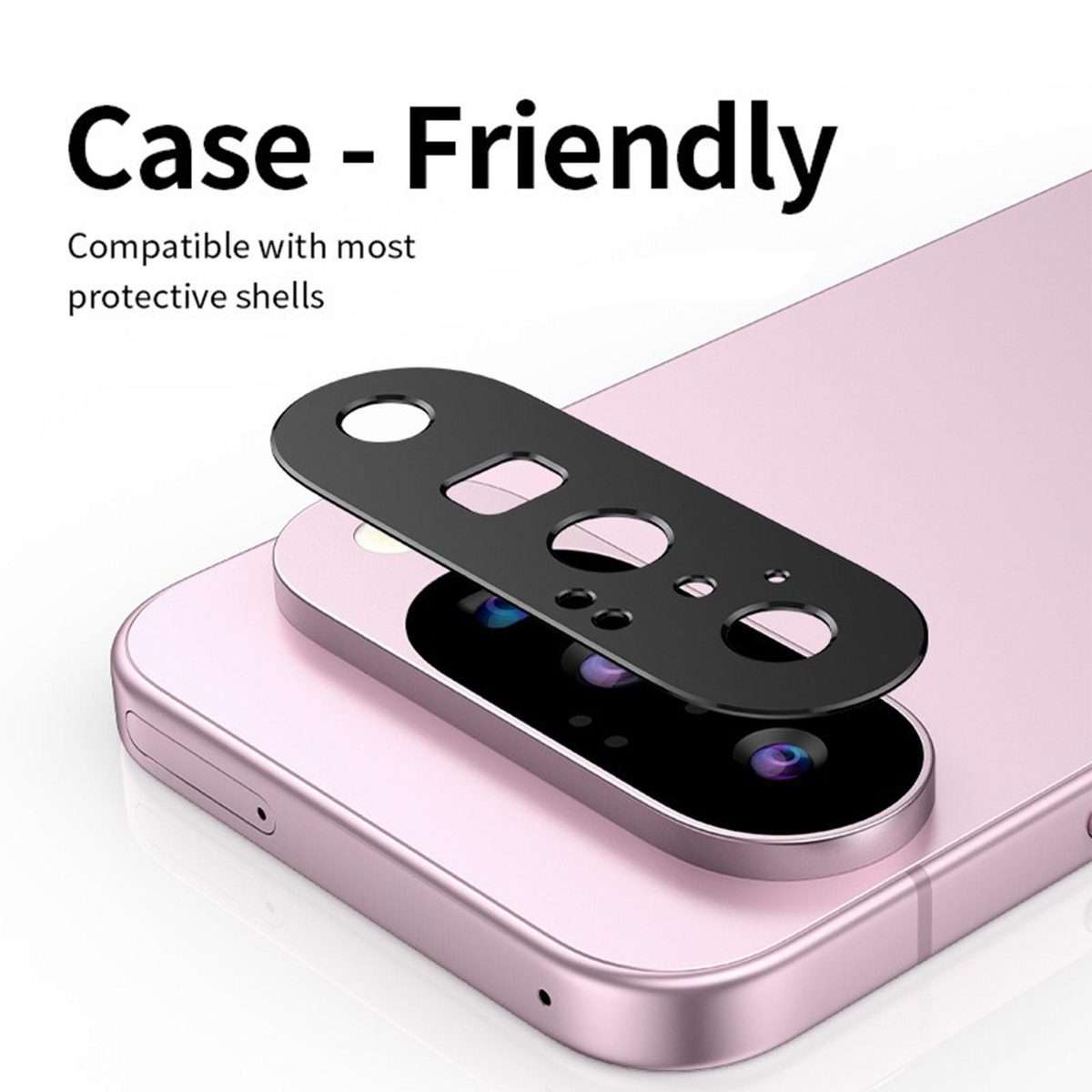 For Google Pixel 10 Pro XL Kalebol Metal Hollow Lens Protection Ring