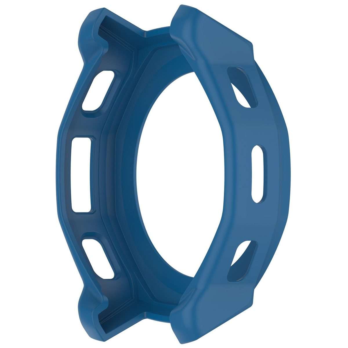 For Amazfit T-Rex 3 Pro 44mm Armor Hollow TPU Half Coverage Watch Protective Cover(Blue)