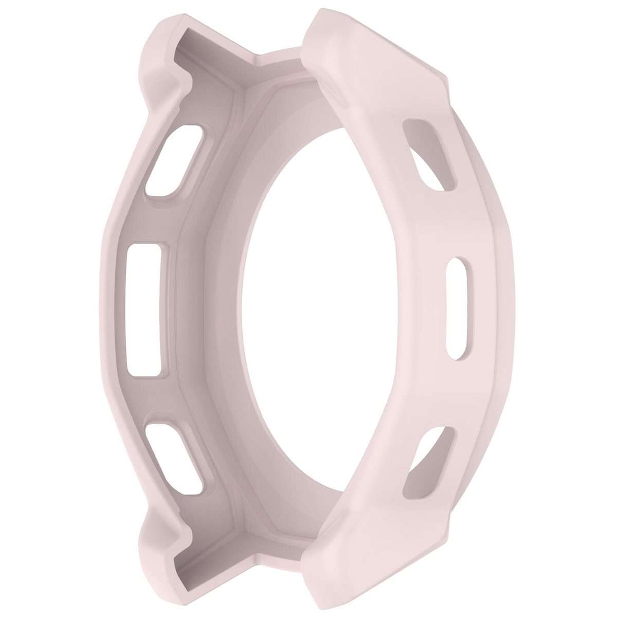 For Amazfit T-Rex 3 Pro 44mm Armor Hollow TPU Half Coverage Watch Protective Cover(Pink)