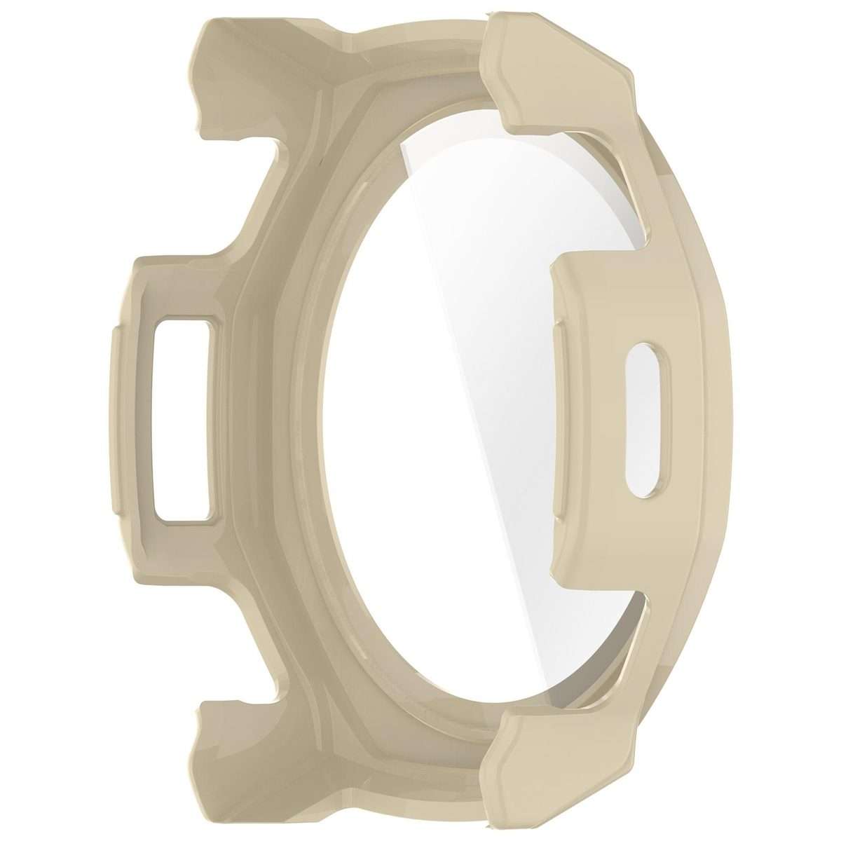 For Amazfit T-Rex 3 Pro 44mm Tempered Film Integrated PC Watch Protective Cover(White)