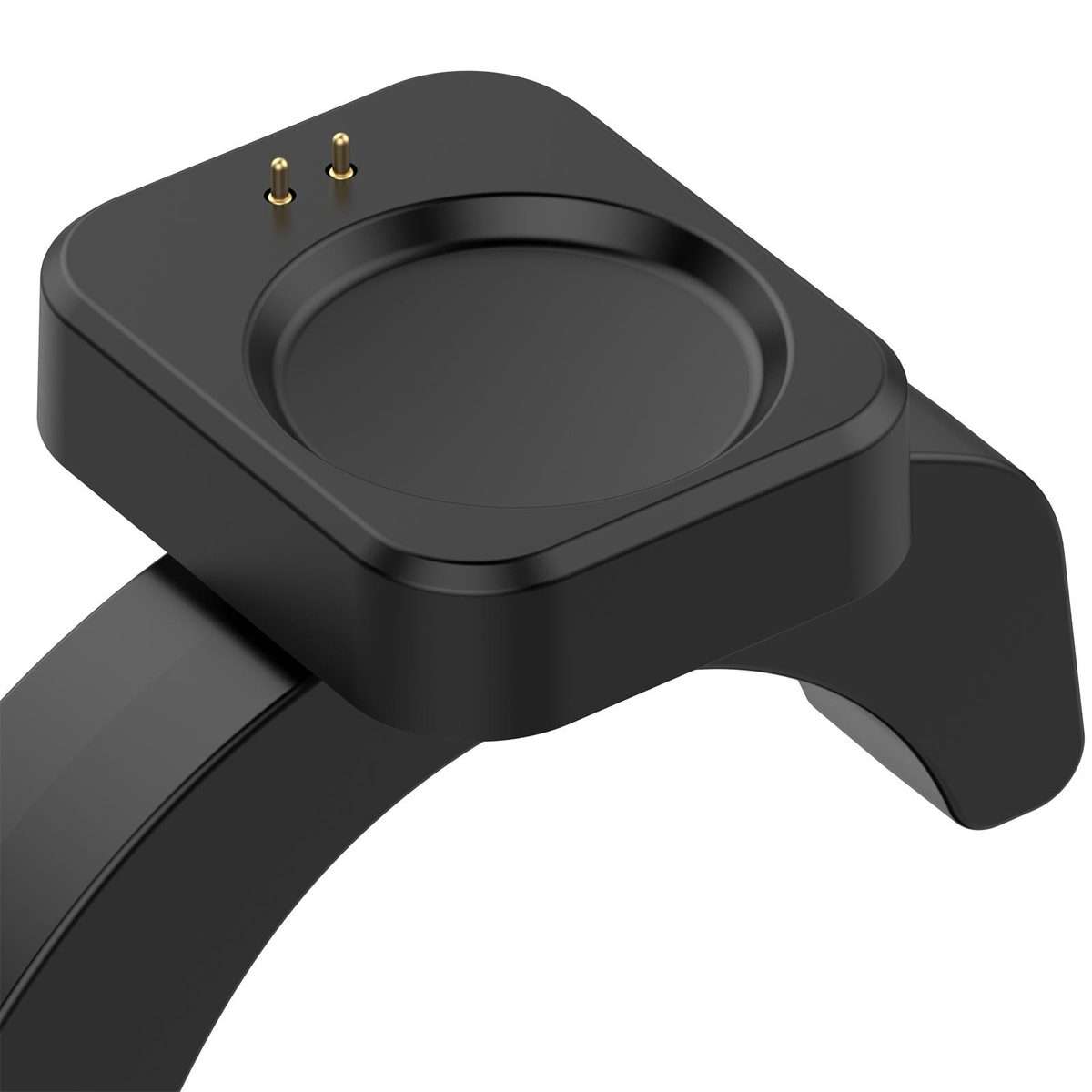 For Amazfit T-Rex 3 Pro C-Shaped Smart Watch Charging Stand Charging Dock Base(Black)