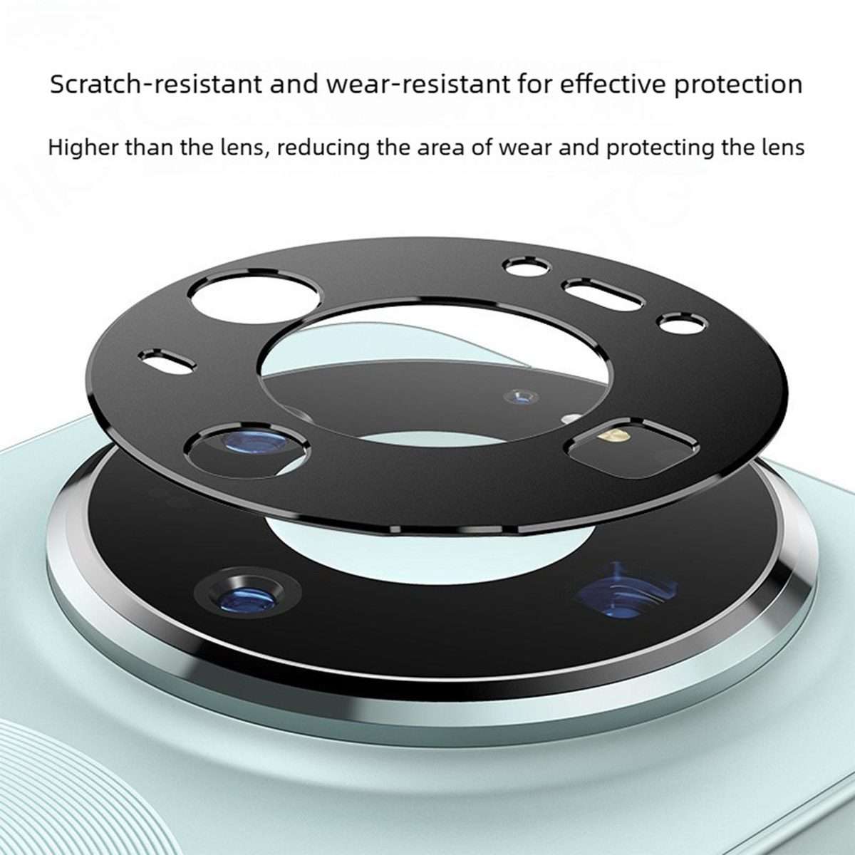 For Huawei Mate 80 Pro Max Kalebol Metal Hollow Lens Protection Ring