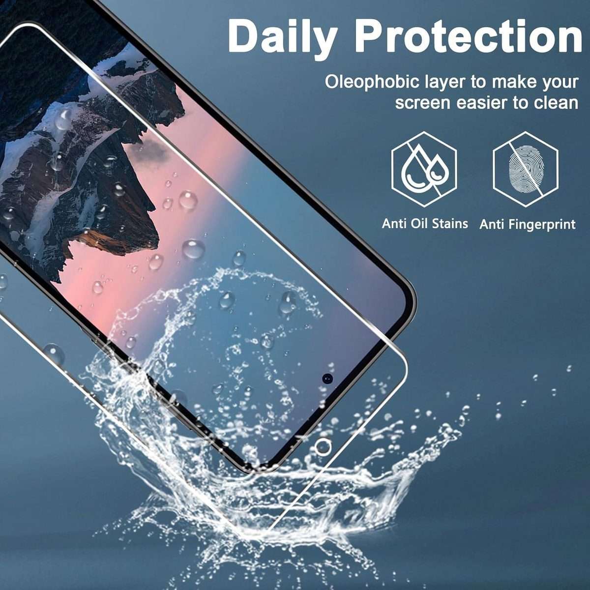 For Samsung Galaxy S24+ 5G 10pcs 3D Large Arc Half-Screen No White Border High-Aluminum Thick Adhe