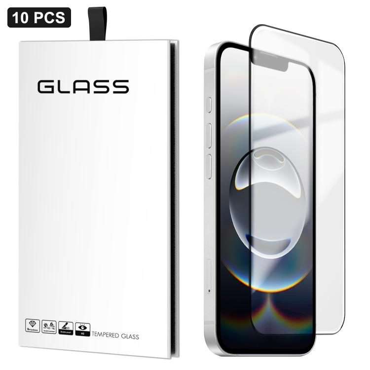 For iPhone 17e / 16e 10pcs 0.18mm Ultra-Thin Ultrasonic HD Screen-Printed High-Aluminium Thick-Gel