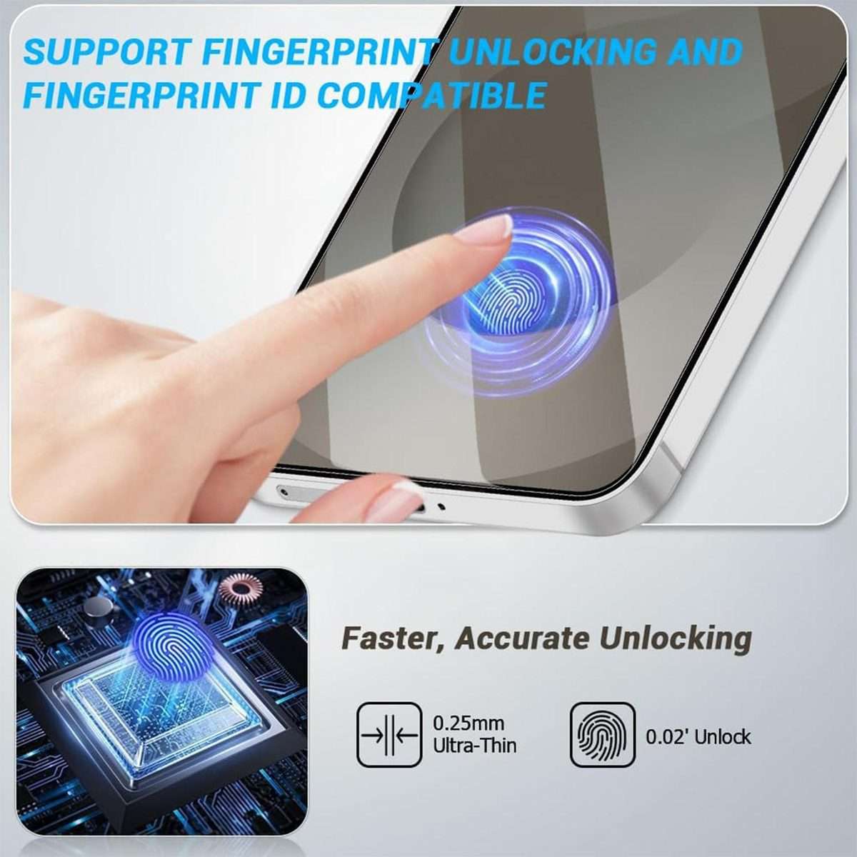 For Samsung Galaxy A37 5G 10pcs 0.18mm Ultra-Thin Ultrasonic HD Screen-Printed High-Aluminium Thic