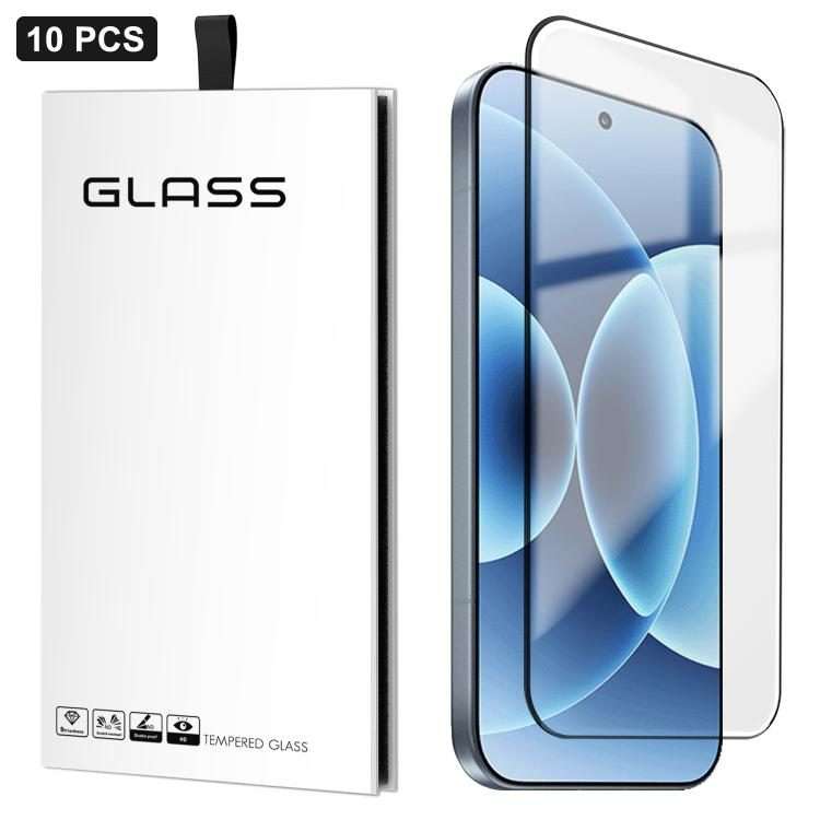 For Xiaomi 17 10pcs 0.18mm Ultra-Thin Ultrasonic HD Screen-Printed High-Aluminium Thick-Gel Temper