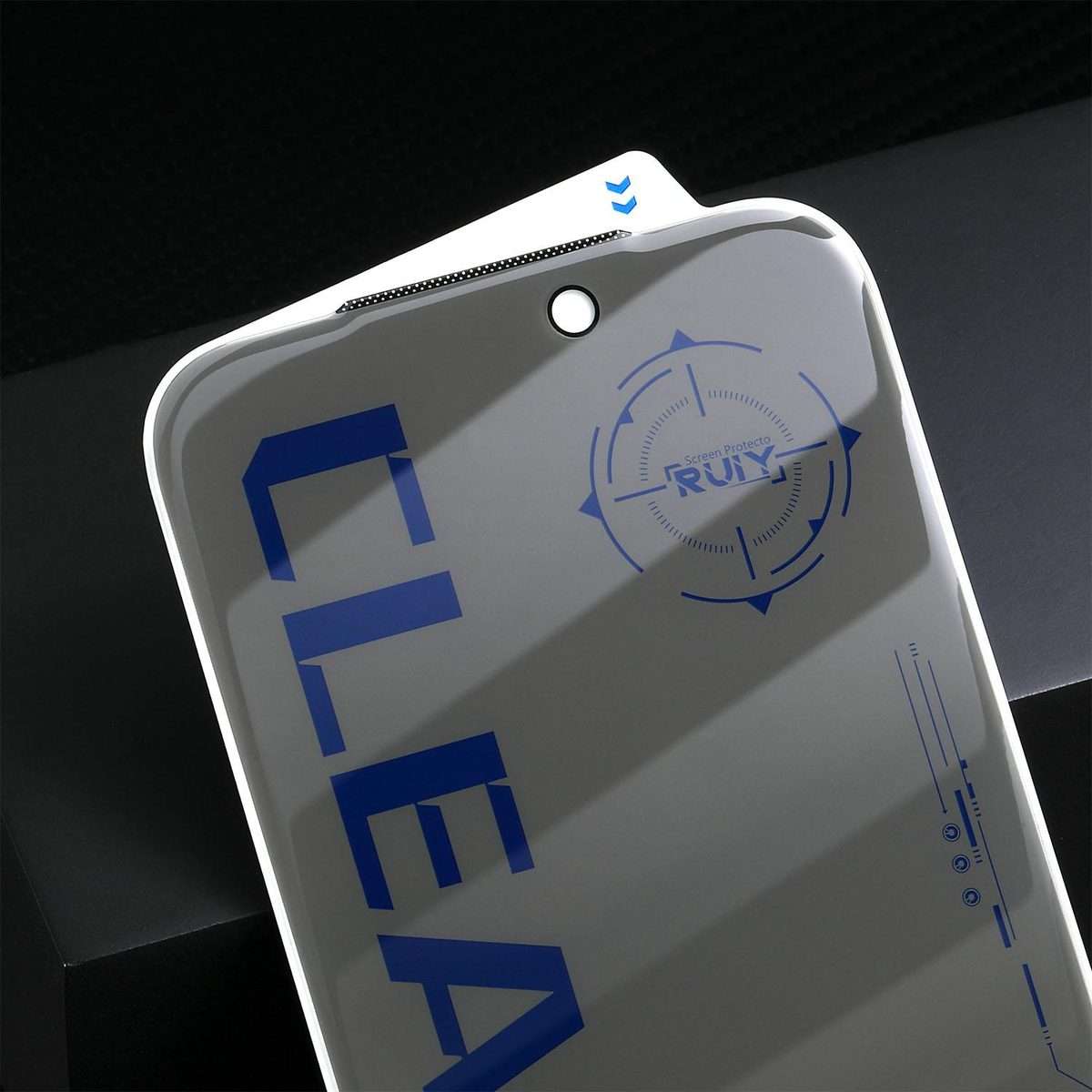 For iPhone 15 Pro Max 10pcs 3D Curved Zero Edge Borderless Privacy Tempered Glass Film