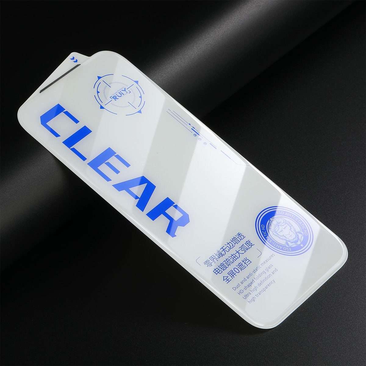 For iPhone 13 Pro 10pcs 3D Curved Edge Zero-Border Borderless HD Tempered Glass Film