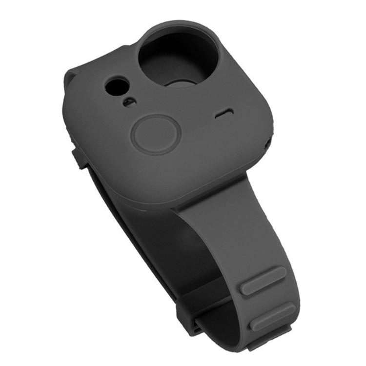 For Insta360 Go Ultra Sports Camera Expansion Strap Silicone Protective Cover(Black)
