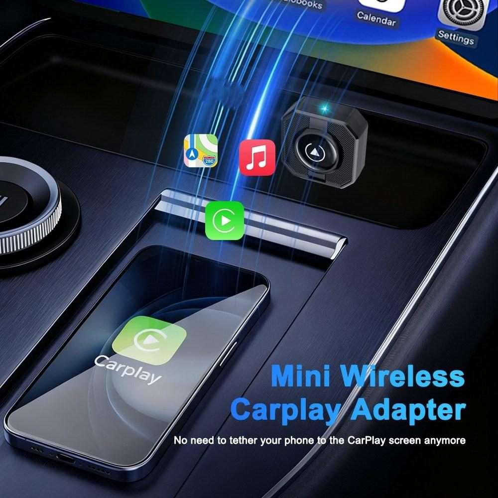 M32 CarPlay / Android Auto Vehicles Wired to Wireless Converter 2 in 1 AI Box Wireless Car Adapter