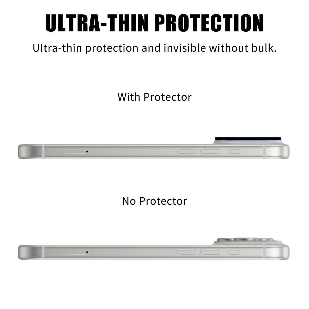For iPhone 17 Pro Max Kalebol Silk-Screened HD Anti-Fingerprint AR Integrated Camera Lens Tempered