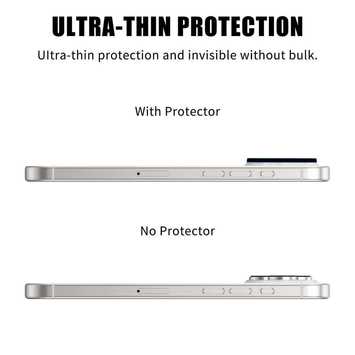 For iPhone 13 Pro / 13 Pro Max Kalebol Silk-Screened HD Anti-Fingerprint AR Integrated Camera Lens