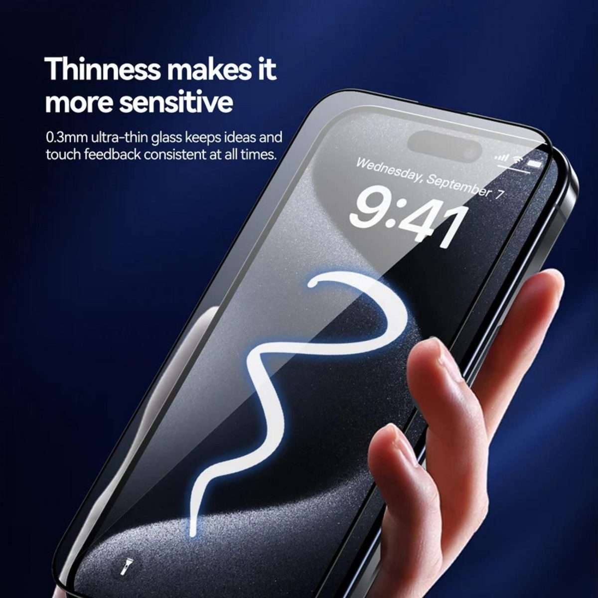 For iPhone 16 Pro Max 3pcs Easy Install Box Dust-Free 3D Curved Edge Privacy Electroplated Explosi