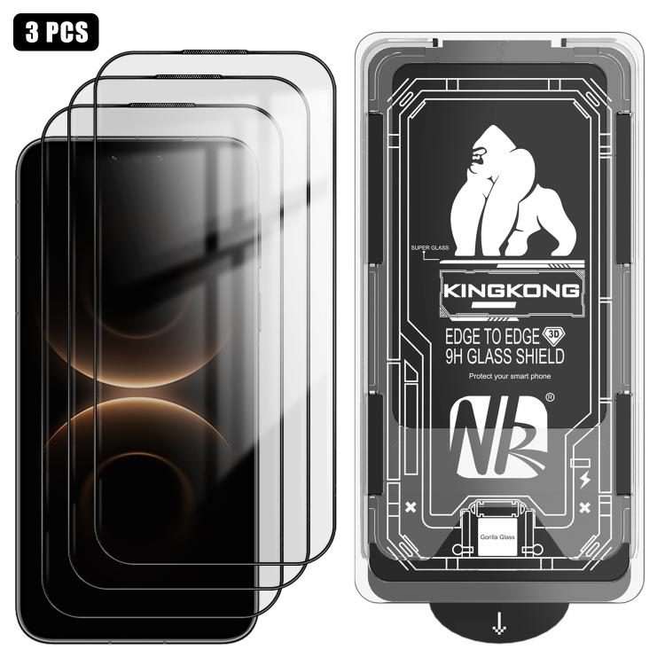 For Huawei Mate 80 Pro 3pcs Easy Install Box Dust-Free 3D Curved Edge HD Electroplated Explosion-P