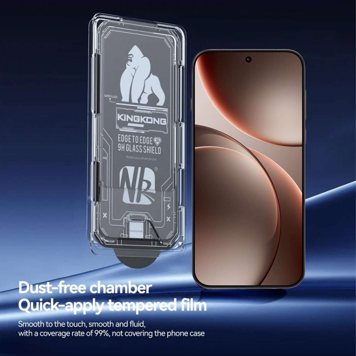 For Huawei Mate 80 Pro 3pcs Easy Install Box Dust-Free 3D Curved Edge HD Electroplated Explosion-P