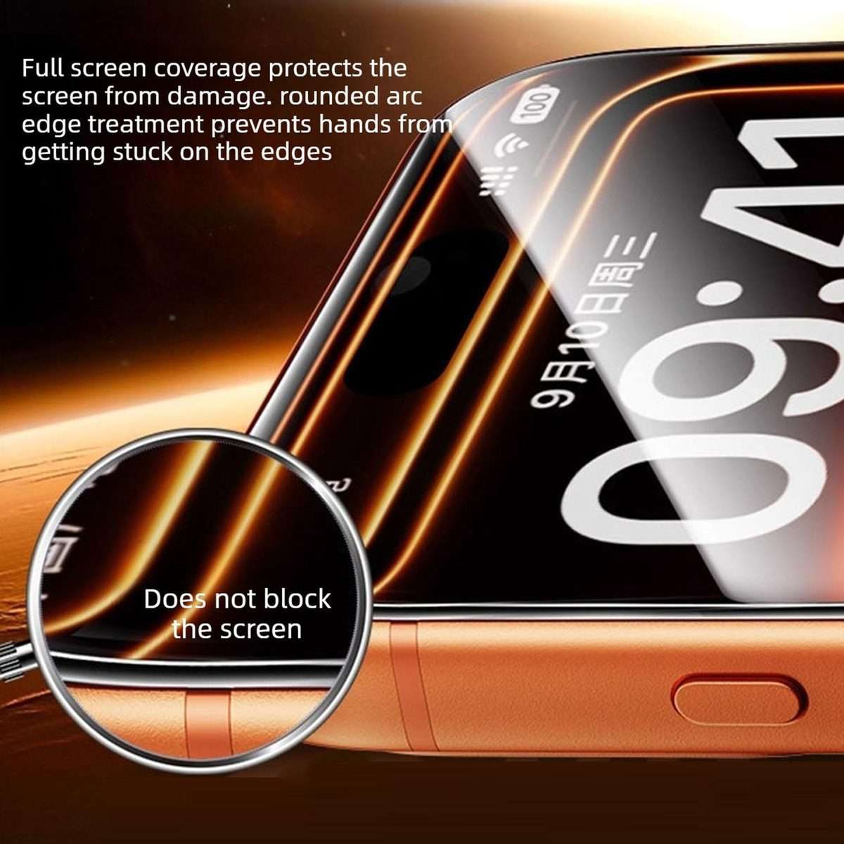 For iPhone 14 Plus 10pcs MOWL Explosion-Proof Anti-Fingerprint Privacy Tempered Glass Film
