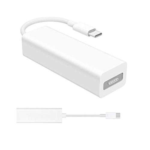 USB C to Magnetic Mag-Safe Adapter,Mag-Safe to Type C Charging Converter Adapter Compatible for Ma