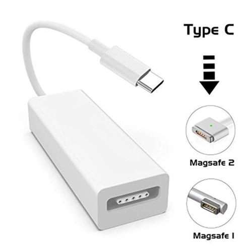 USB C to Magnetic Mag-Safe Adapter,Mag-Safe to Type C Charging Converter Adapter Compatible for Ma