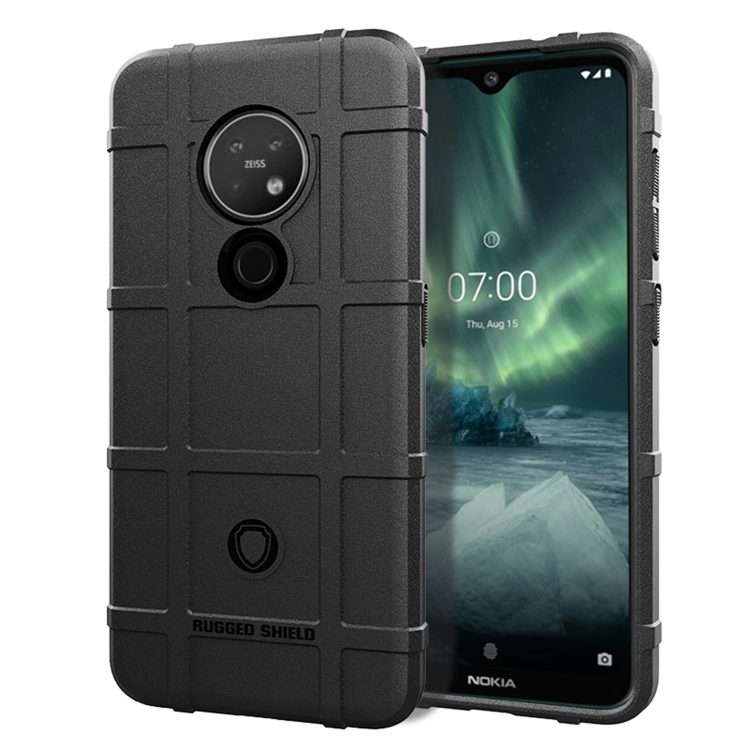 For Nokia 6.2 Full Coverage Shockproof TPU Case(Black)